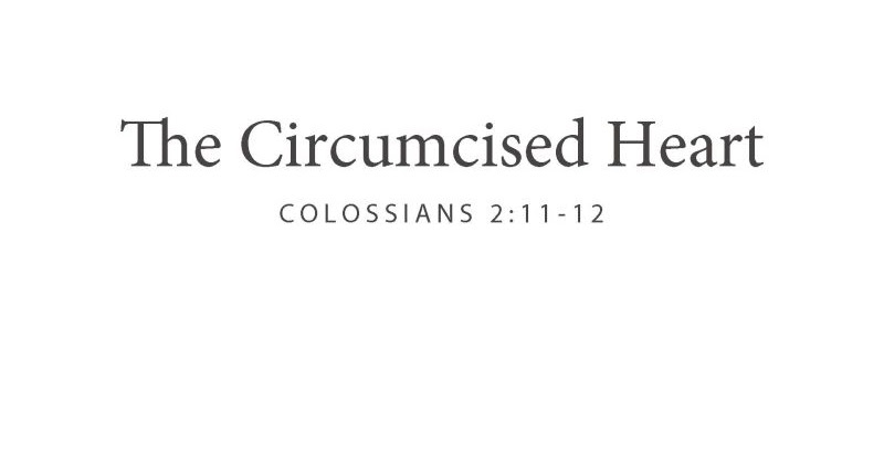 Colossians 2:11-12. True Circumcision and Baptism, (Podcast #19). – His ...